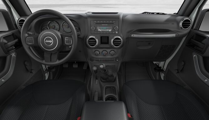 2017 Jeep Wrangler Unlimited Sport Interior
